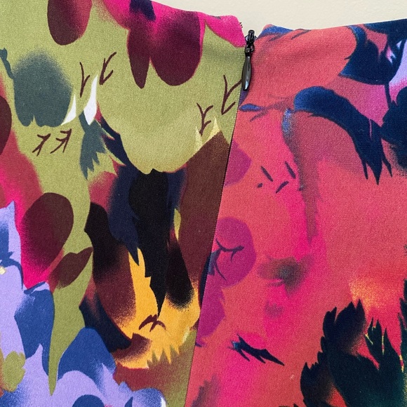 Tahari Floral sleeveless Dress Sz 8 - Picture 2 of 4